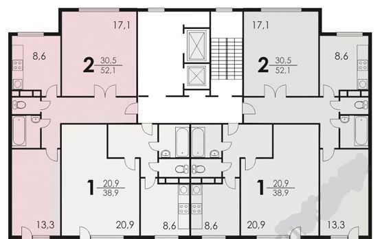 План квартиры п 46