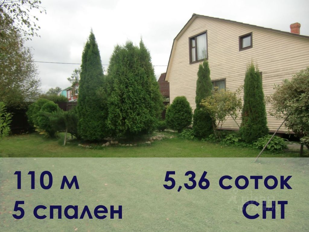 Продажа дома СНТ Лесная поляна, 1-я улица, цена 2700000 рублей, 2022 год объявление №611308 на megabaz.ru