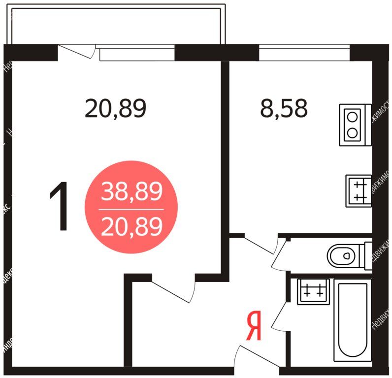 Аренда однокомнатной квартиры Москва, метро Отрадное, проезд Дежнёва 38А, цена 35000 рублей, 2026 год объявление №1410904 на megabaz.ru Аренда однокомнатной квартиры Москва, метро Отрадное, проезд Дежнёва 38А, цена 35000 рублей, 2026 год объявление №1410904 на megabaz.ru