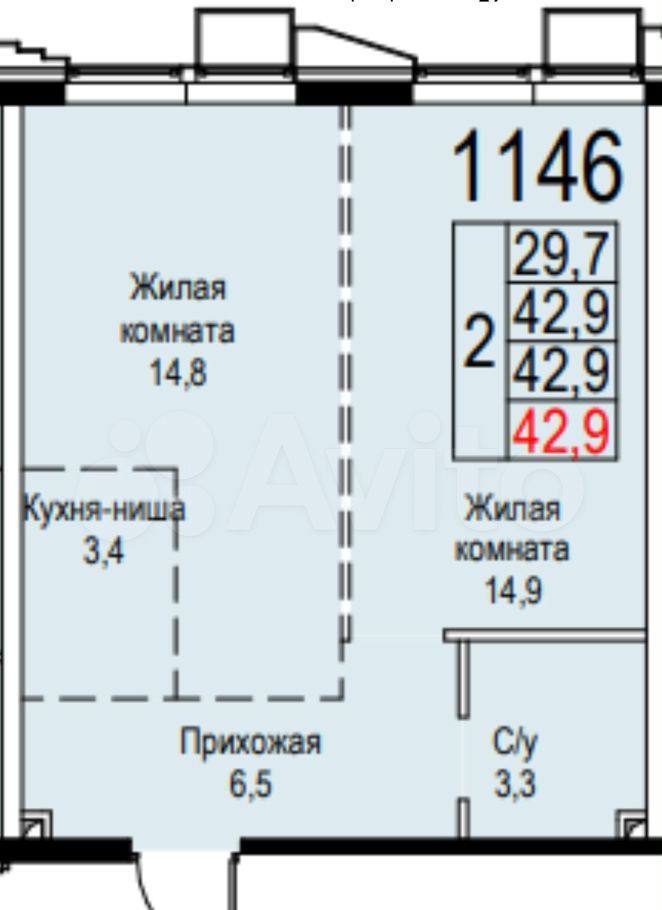 Продажа двухкомнатной квартиры Москва, метро Волгоградский проспект, цена 8590000 рублей, 2023 год объявление №782976 на megabaz.ru