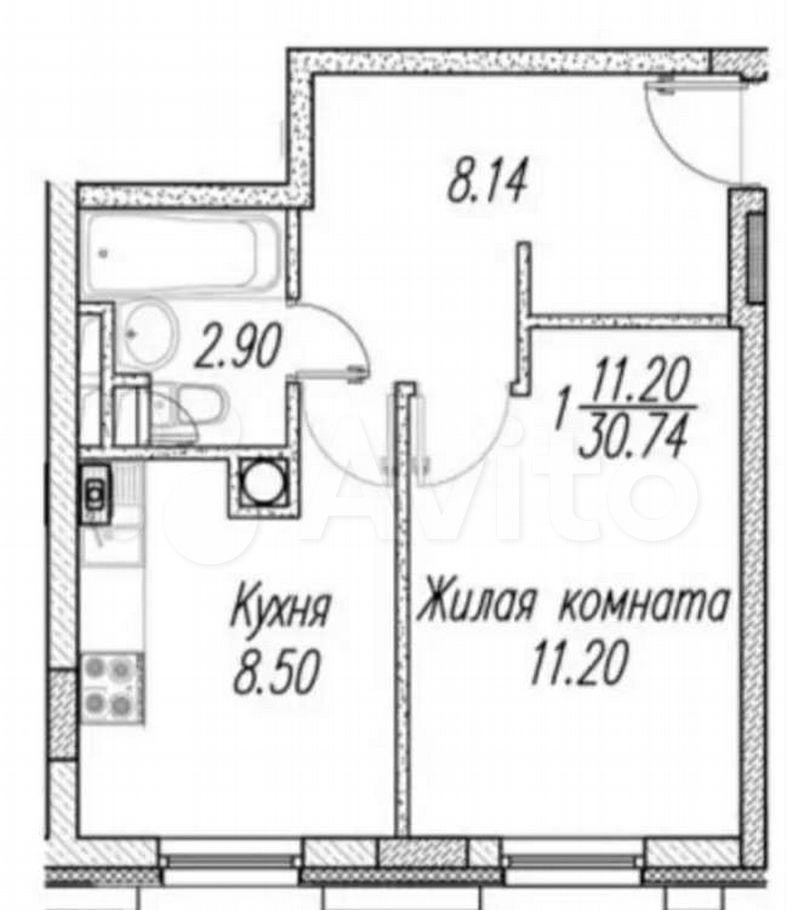 Продажа однокомнатной квартиры деревня Солманово, Елисейская улица 13, цена 5000000 рублей, 2022 год объявление №712866 на megabaz.ru