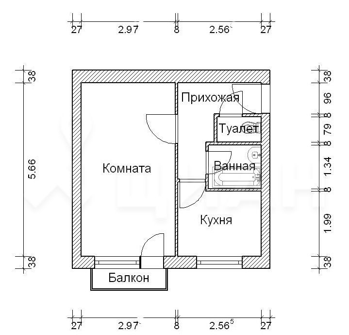 Квартиры стандартной планировки