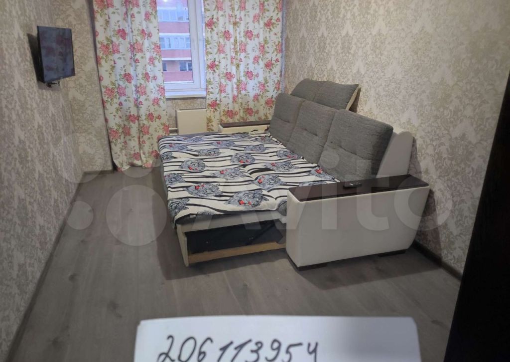 Аренда однокомнатной квартиры деревня Большие Жеребцы, цена 1500 рублей, 2022 год объявление №1507846 на megabaz.ru