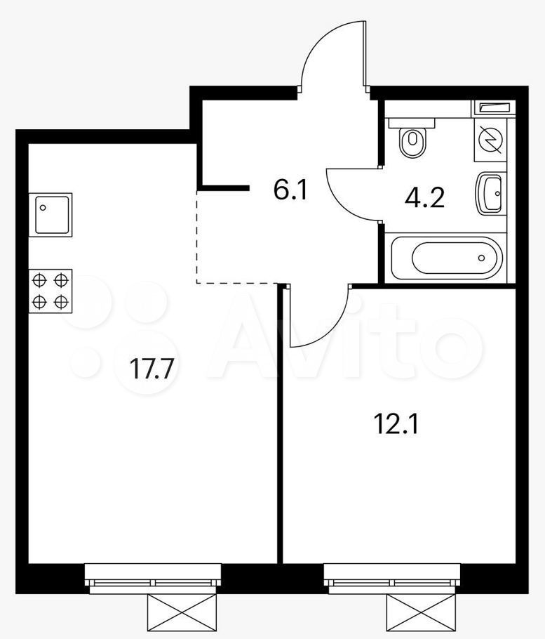 Аренда однокомнатной квартиры Мытищи, метро Медведково, Юбилейная улица 10, цена 31000 рублей, 2026 год объявление №1426299 на megabaz.ru Аренда однокомнатной квартиры Мытищи, метро Медведково, Юбилейная улица 10, цена 31000 рублей, 2026 год объявление №1426299 на megabaz.ru