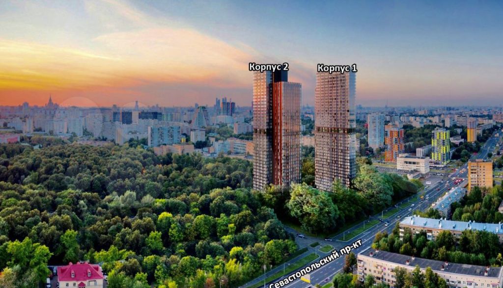 Продажа трёхкомнатной квартиры Москва, метро Нагорная, цена 24300000 рублей, 2022 год объявление №745100 на megabaz.ru