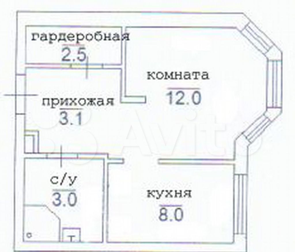 Аренда однокомнатной квартиры село Бисерово, цена 21000 рублей, 2022 год объявление №1537448 на megabaz.ru