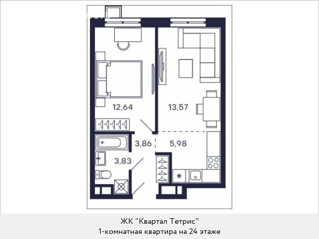 Продажа однокомнатной квартиры Красногорск, цена 7503582 рублей, 2022 год объявление №751581 на megabaz.ru