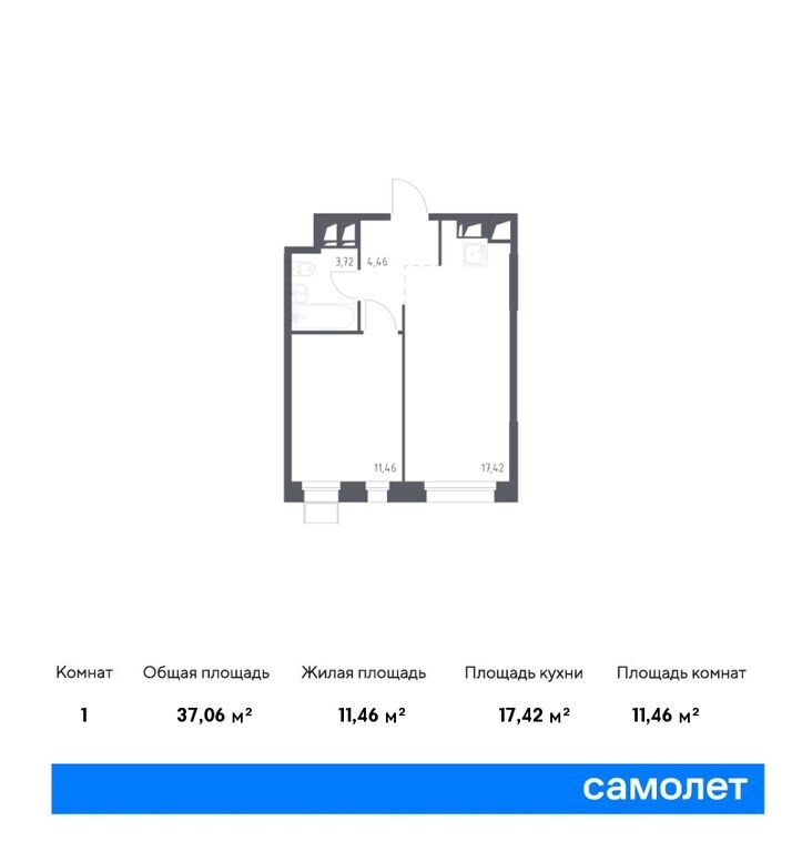 Продажа трёхкомнатной квартиры Москва, цена 13422696 рублей, 2022 год объявление №751789 на megabaz.ru