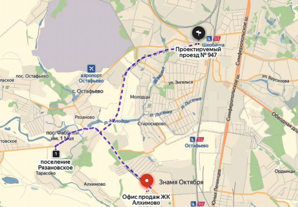 Карта жк москвы