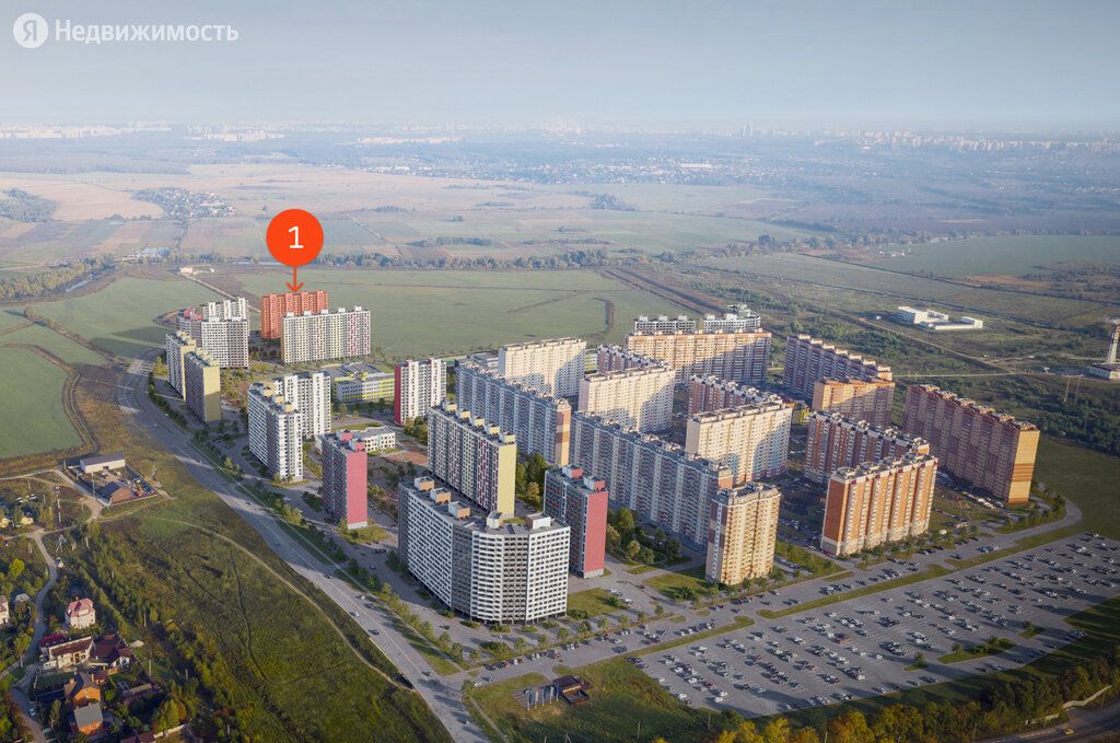 Продажа однокомнатной квартиры село Домодедово, цена 5168961 рублей, 2022 год объявление №754620 на megabaz.ru