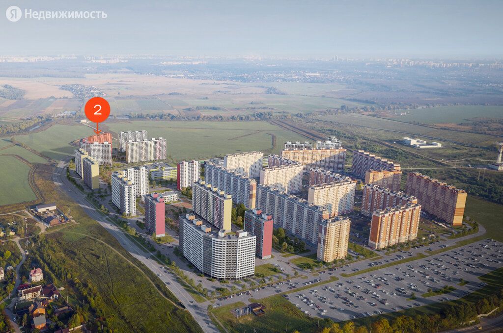 Продажа двухкомнатной квартиры село Домодедово, цена 6153444 рублей, 2022 год объявление №754630 на megabaz.ru