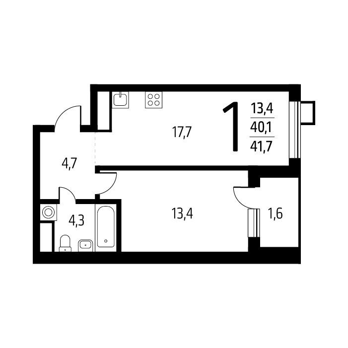 Купить 1 Комнатную В Новых Ватутинках