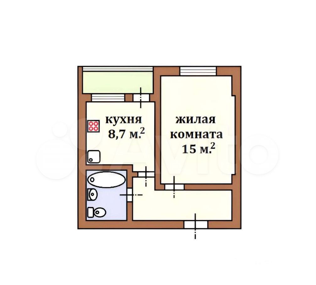 Продажа однокомнатной квартиры Видное, цена 6000000 рублей, 2023 год объявление №785661 на megabaz.ru